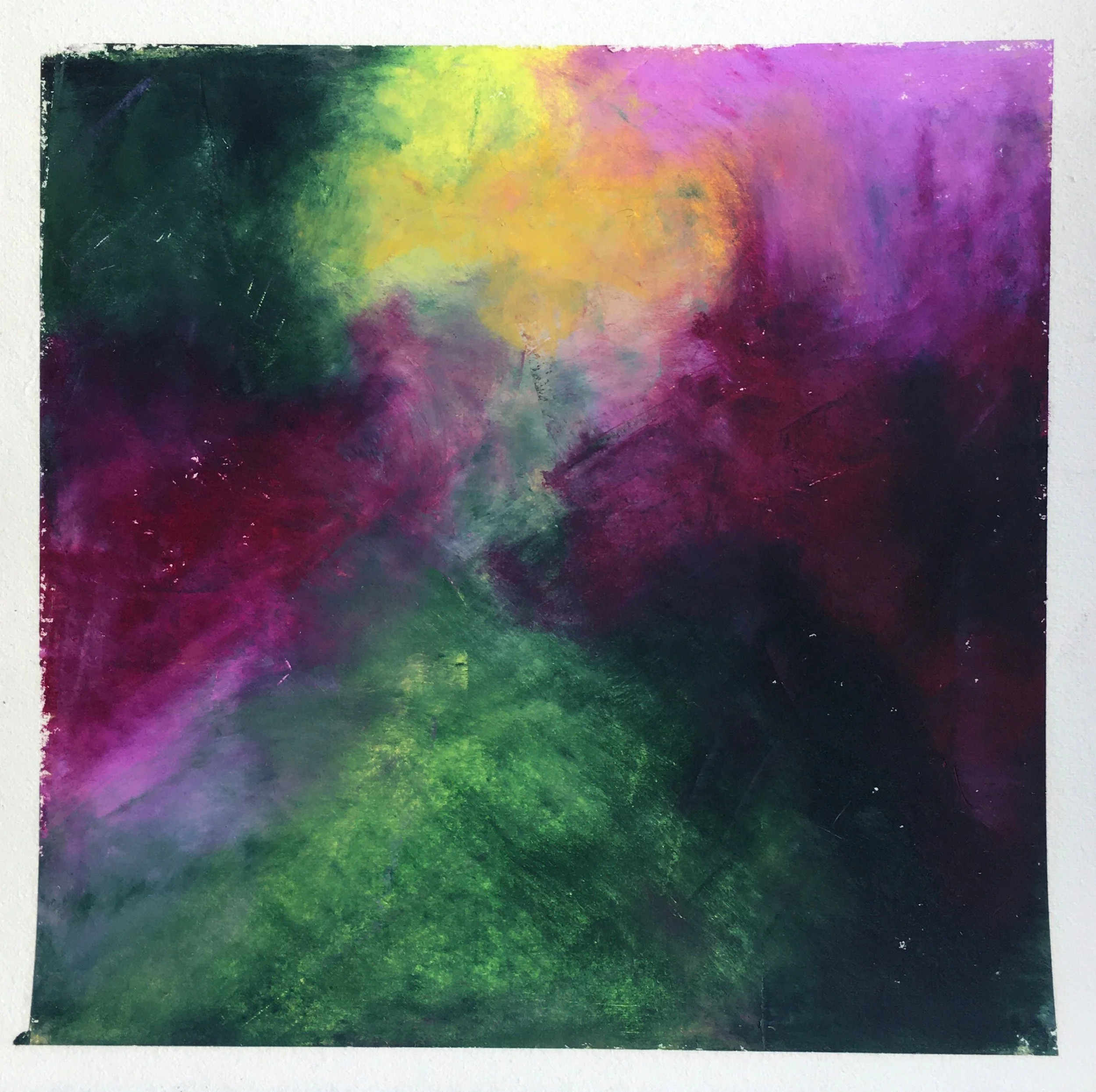 Throughway, 2021, 7"x7"