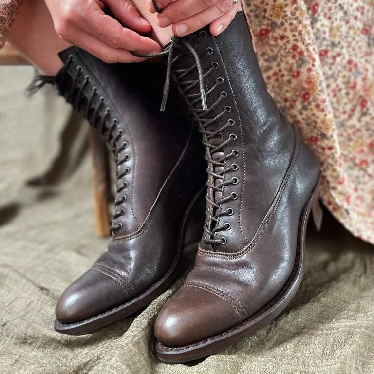 Boots Mens Button Boots Victorian Victorian Knee High Button Boots