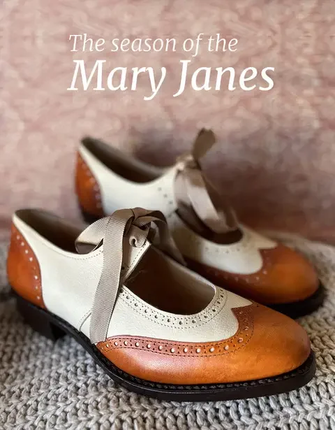  New style added: our two tone Wingtip Mary Janes are ow ready to Pre-order!&nbsp; 