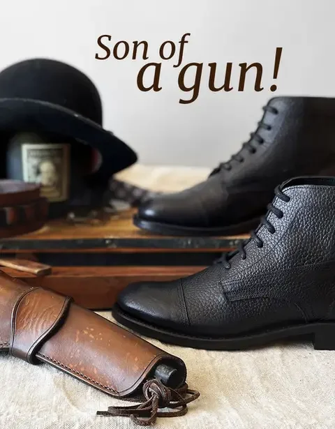  Our Irregular toe work boots are here! 