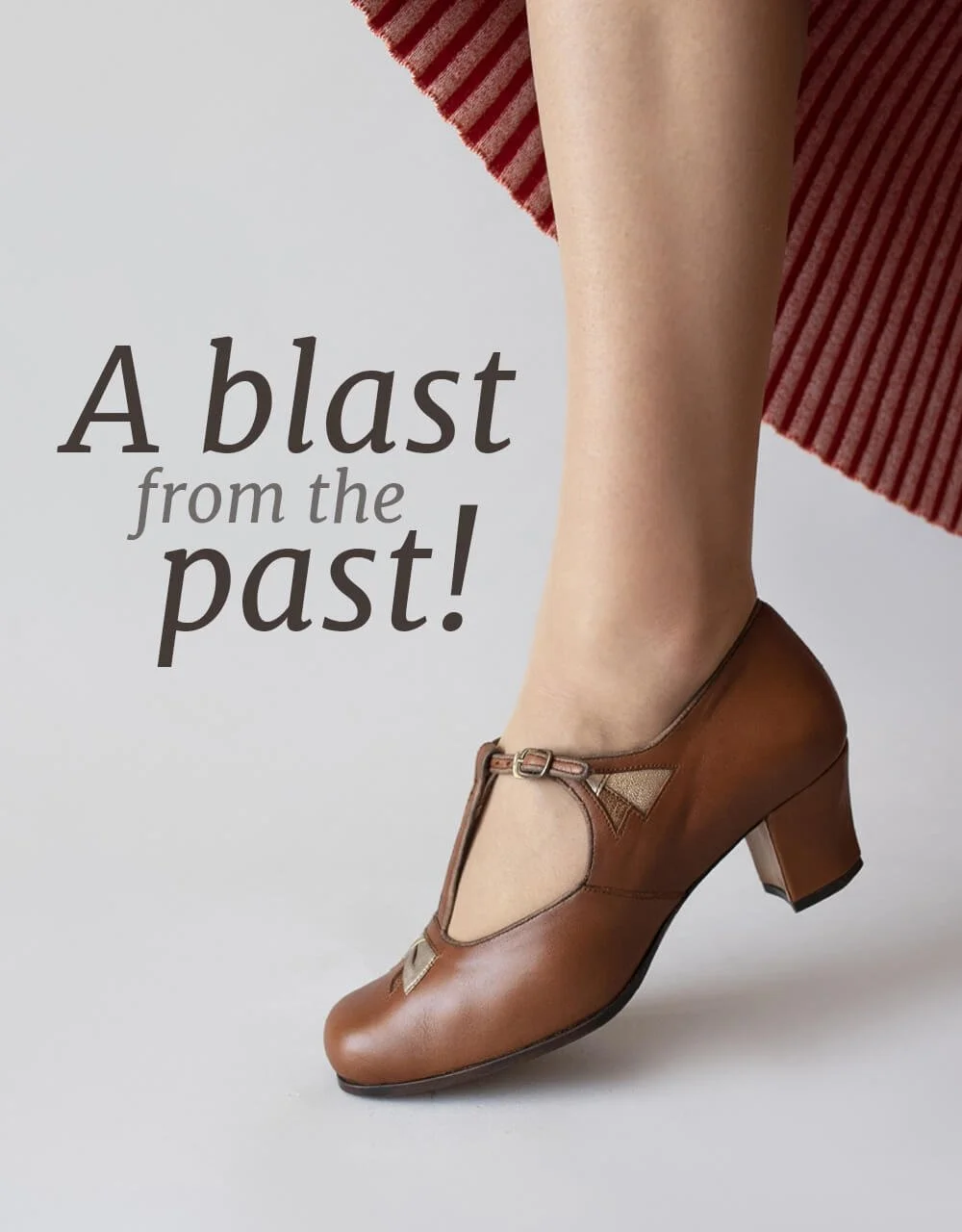 Our Art Deco Mary Jane pumps are now in production for a run of 50 limited pairs only! 