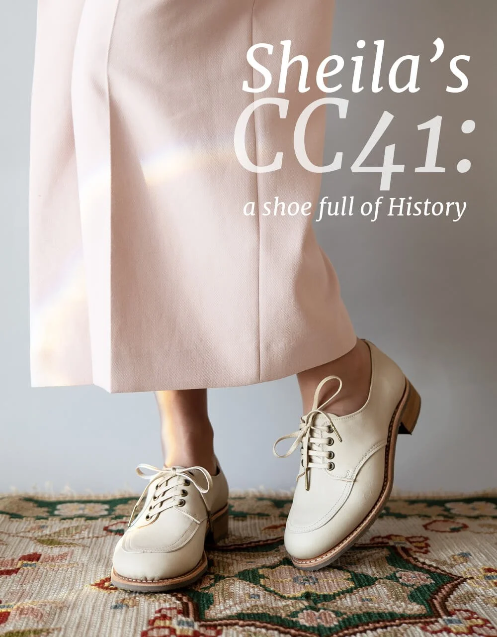  Discover the origin story behind this practical shoe. 
