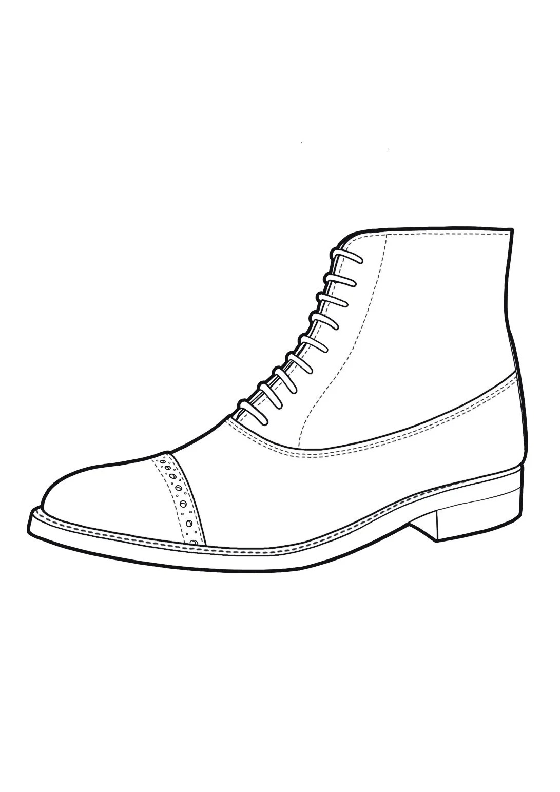 CUSTOM ORDER: Victorian Balmoral Lace Up Boots