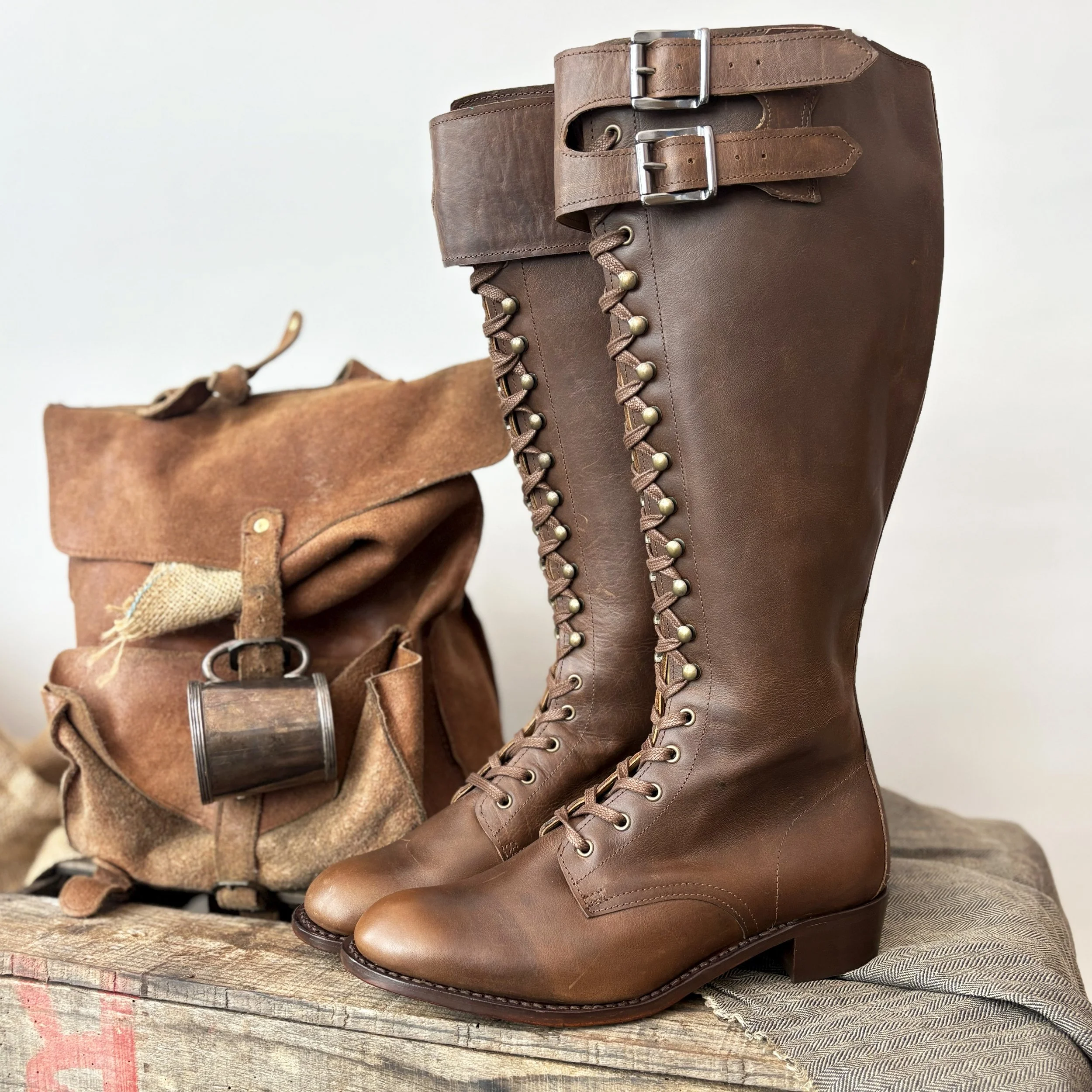 Ladies WW2 Field Boots