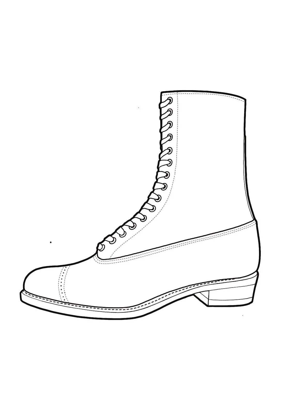 CUSTOM ORDER Edwardian Pointy toe Lace up Boots