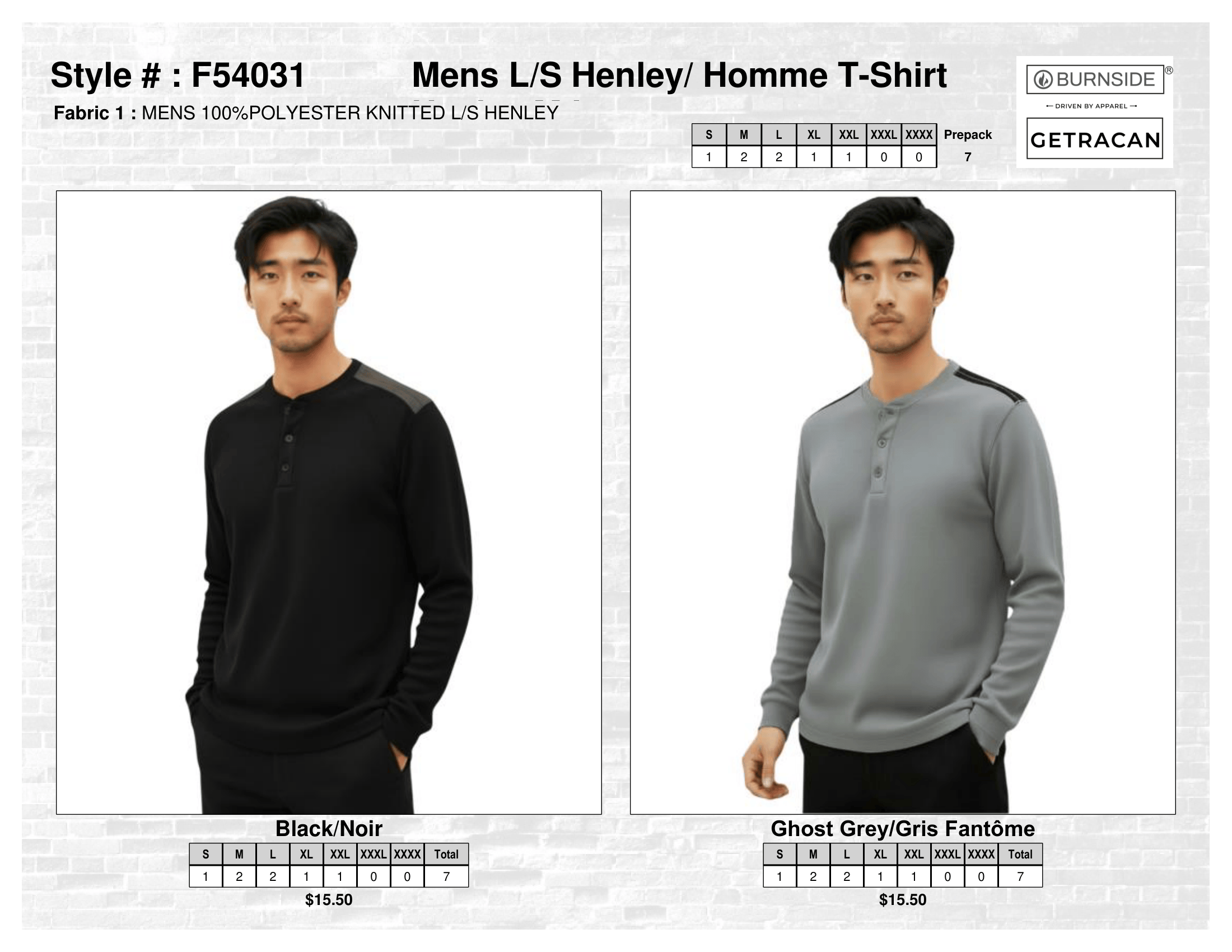 F54031Y Boys L/S Henley
