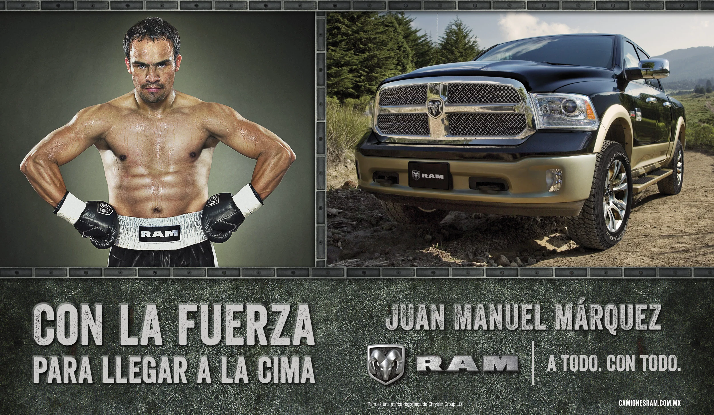   DODGE RAM , Juan Manuel Márquez, campeón mundial 