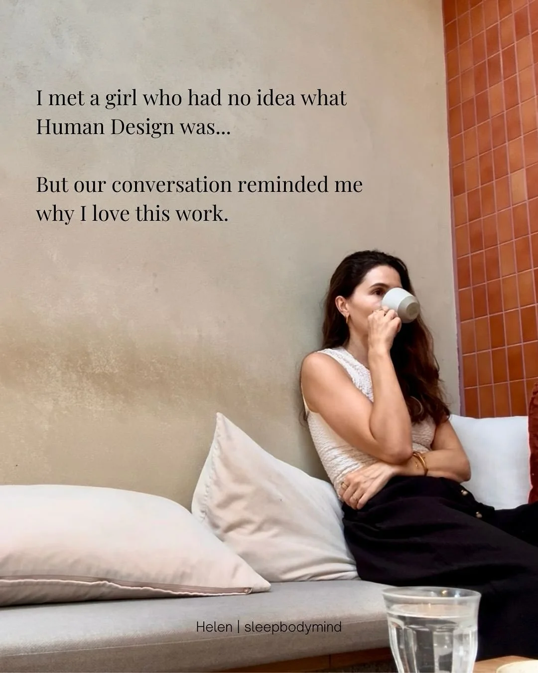 A few days ago, I met a girl who had never heard of Human Design.
She was curious, so we talked.
And that short conversation reminded me why I do this work.

Sometimes, what people need isn&rsquo;t more &ldquo;fixing&rdquo;, 
it&rsquo;s simply unders