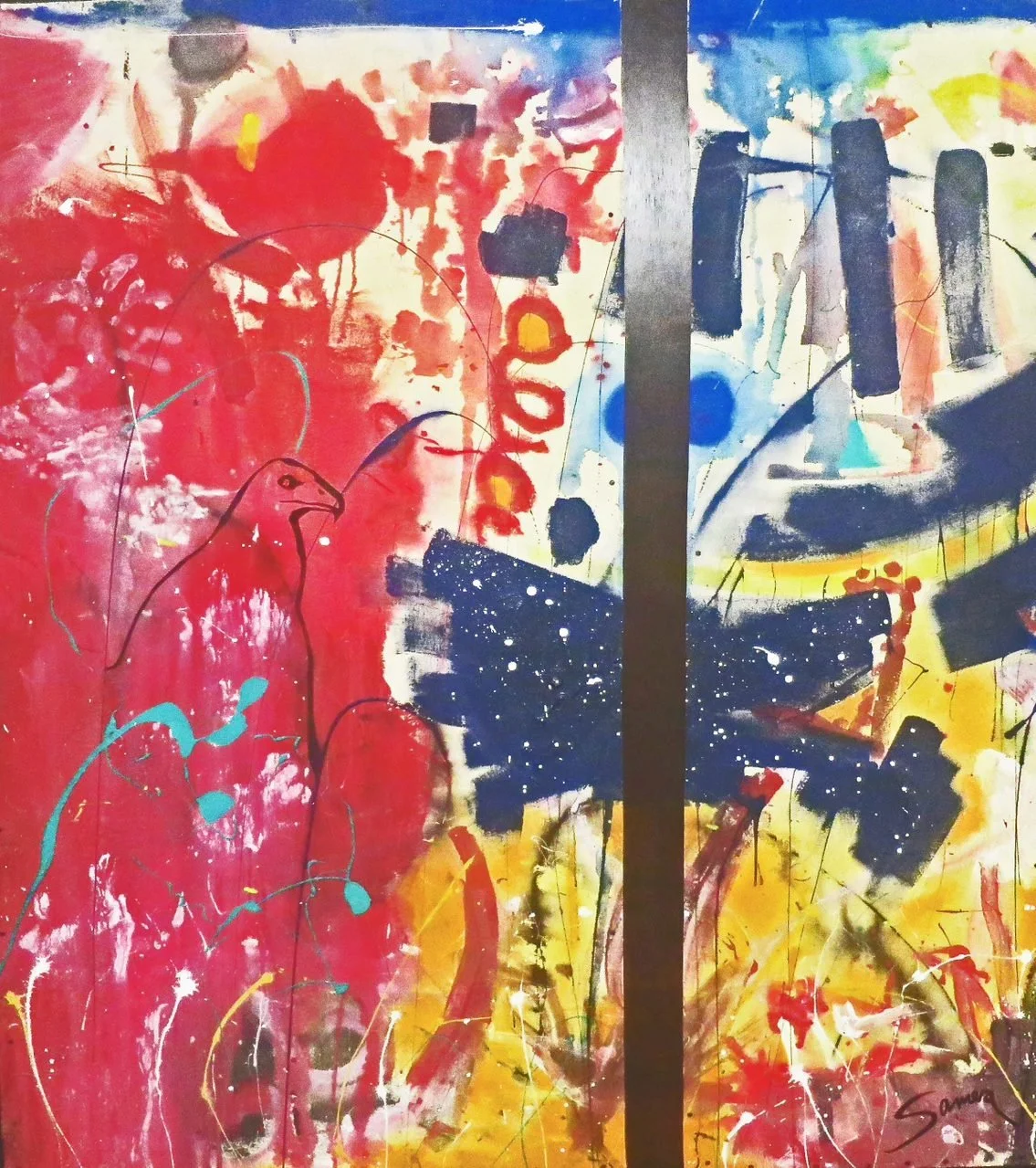 THE FALCON - COLLABORATION WITH CHILDREN AT ALICE AND WONDERLAND FESTIVAL
