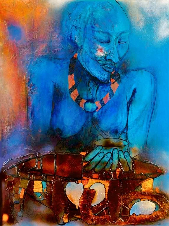 DRINKING YAQUONA - VAJRAPANI OF FIJI