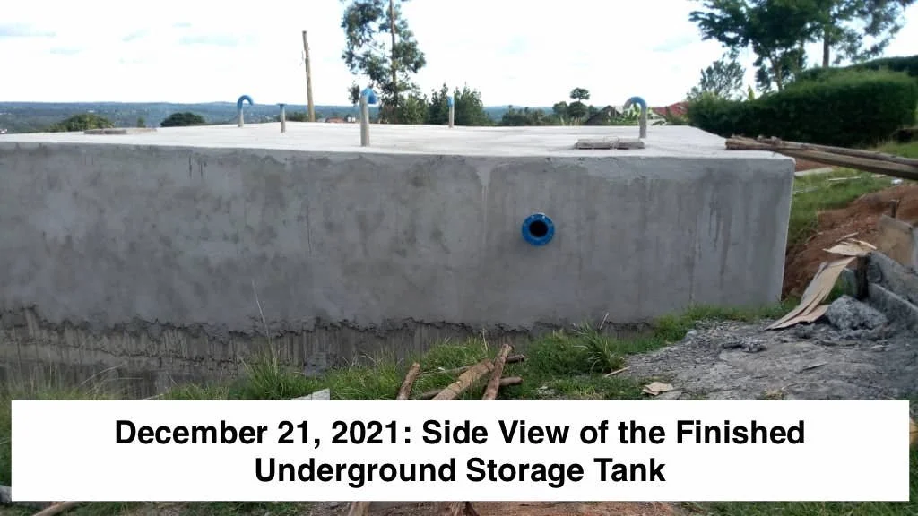 2021.12.21 Side View of the Finished Underground Storage Tank.JPG