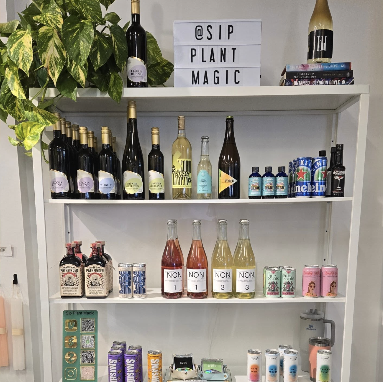 Plant Magic Bottle Shop in Union Market