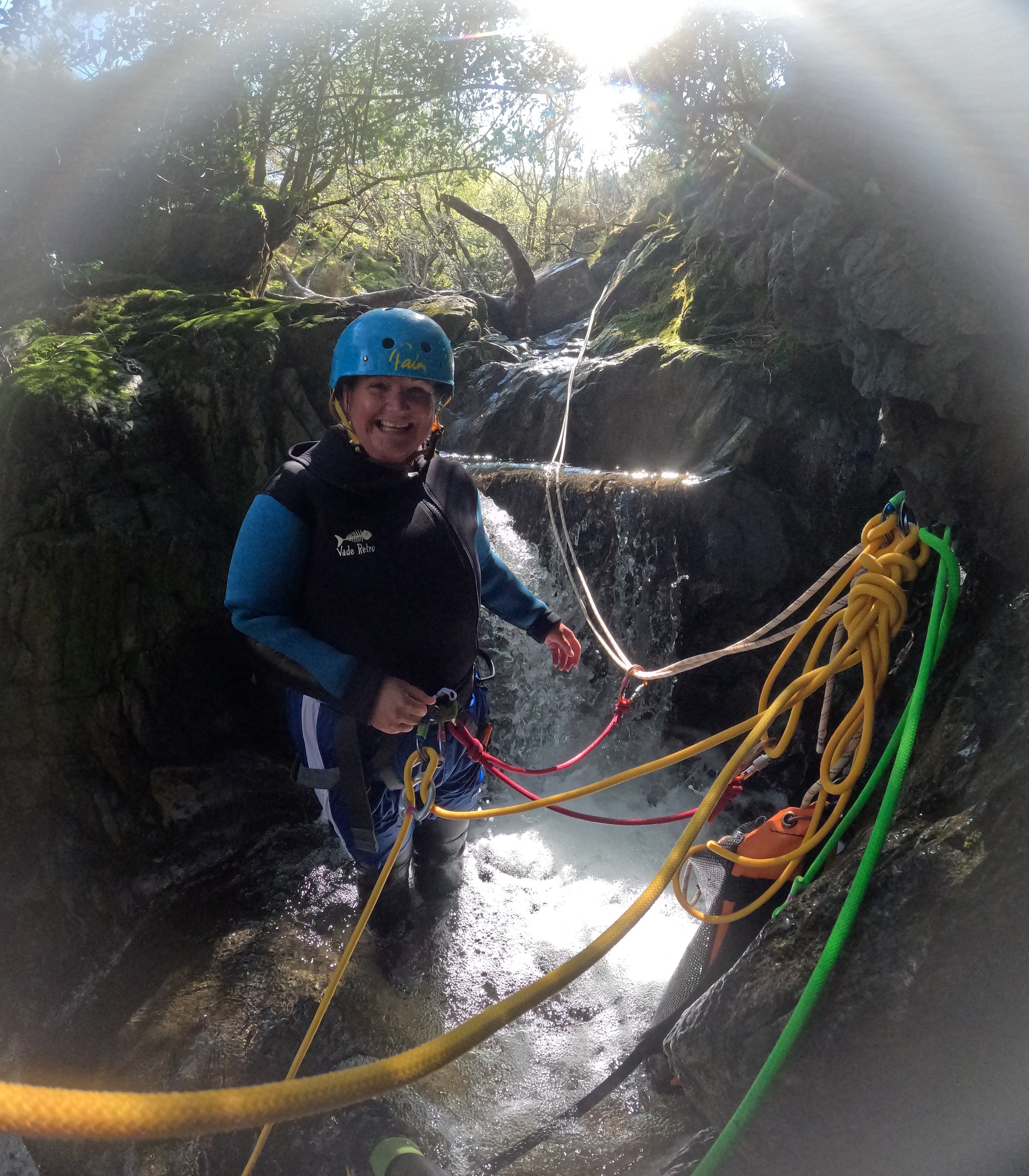 adventure near Keswick waterfalls