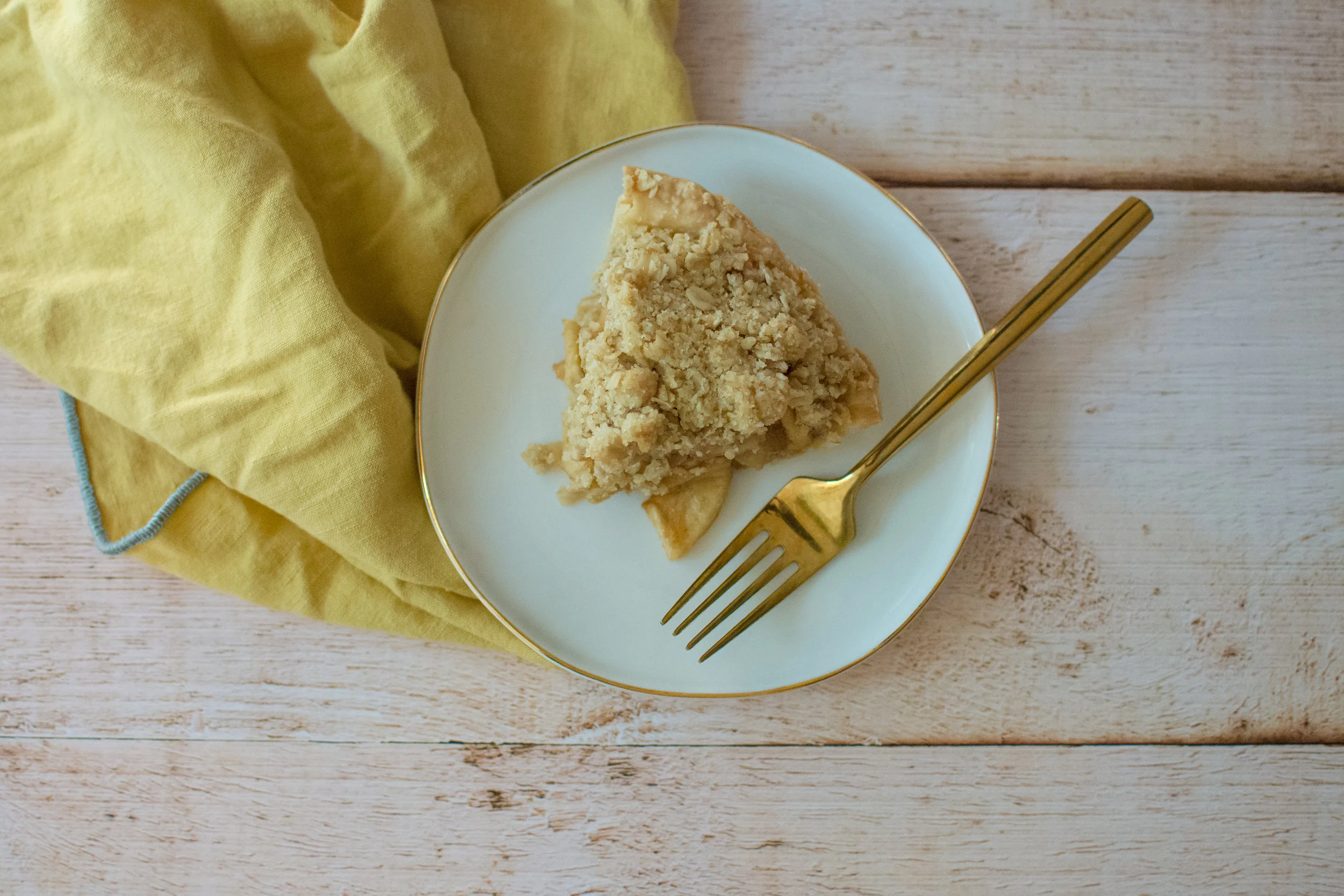 Apple Crumble Pie