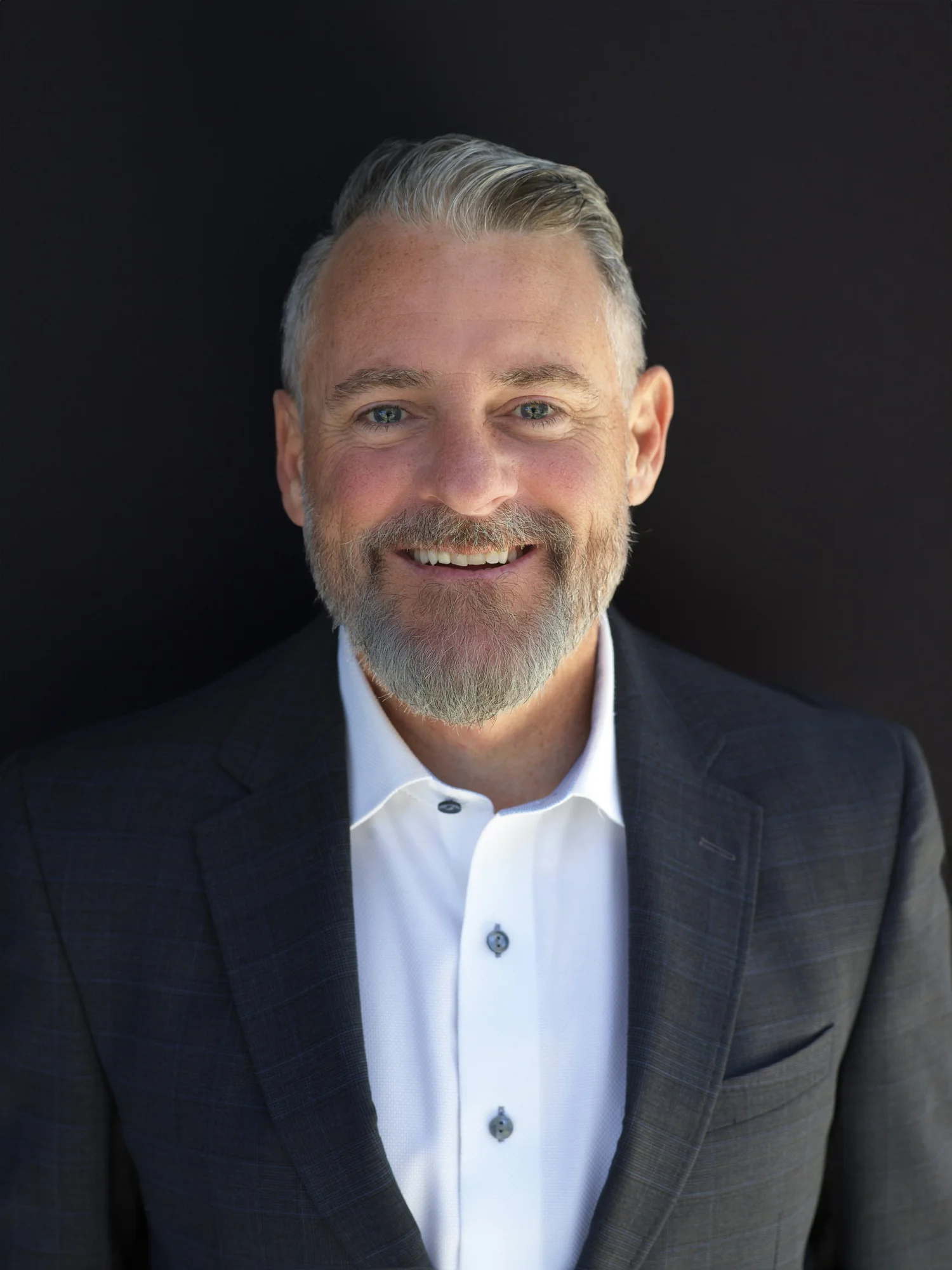 Corporate executive headshot taken in Los Angeles studio