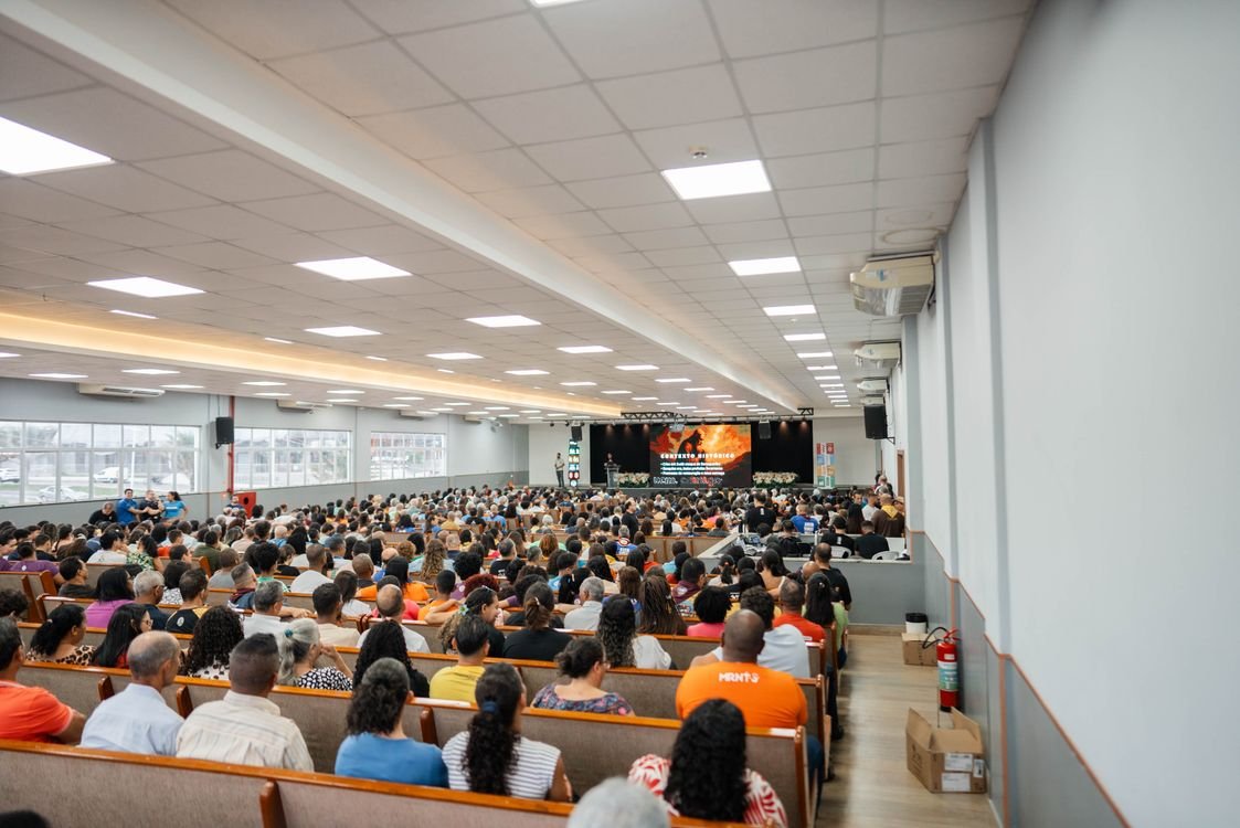 Large conference audience seated in an auditorium in Los Angeles