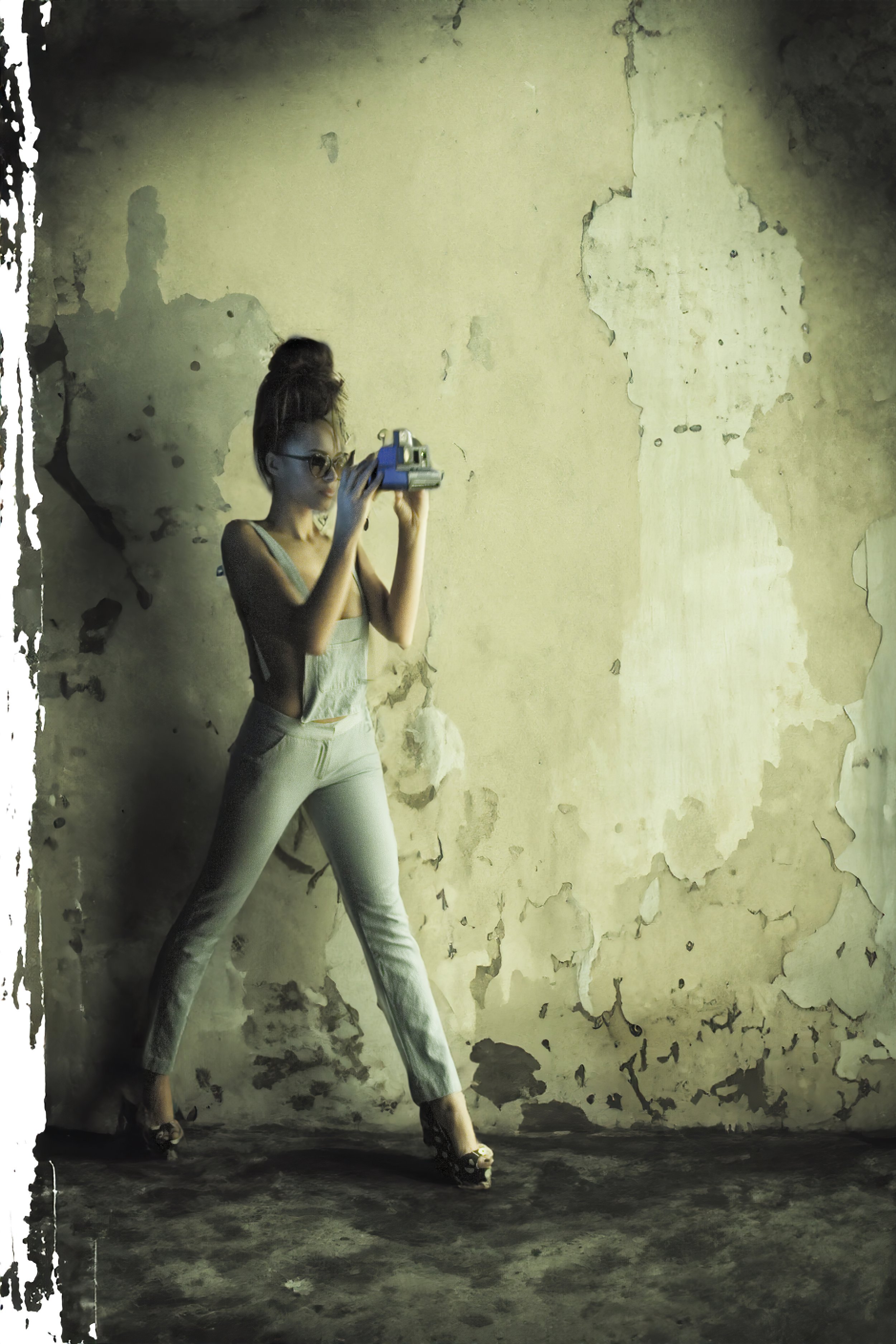 Fashion editorial portrait by David Christopher Lee