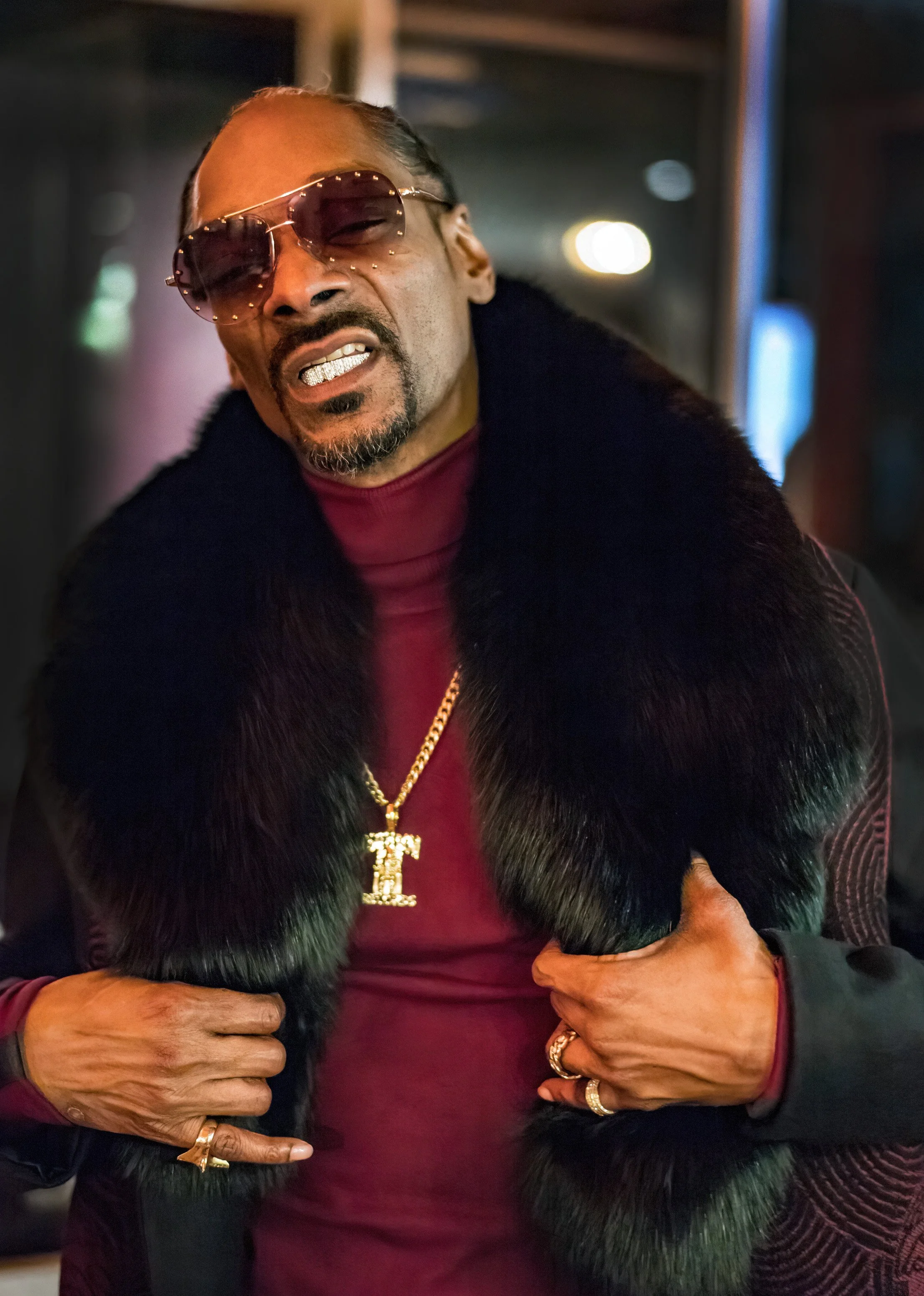 Snoop Dogg portrait by David Christopher Lee