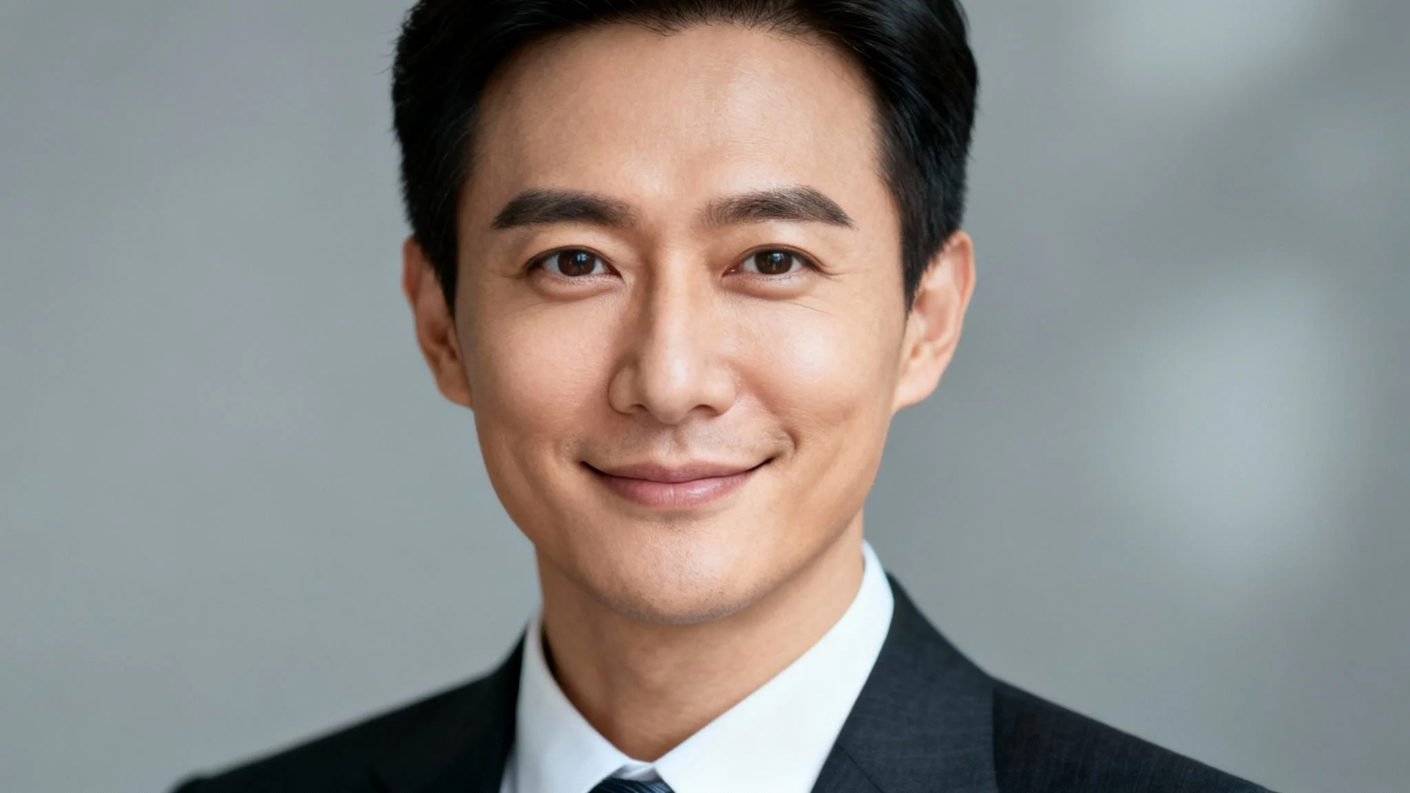 Professional LinkedIn profile headshot of a businessman in a suit