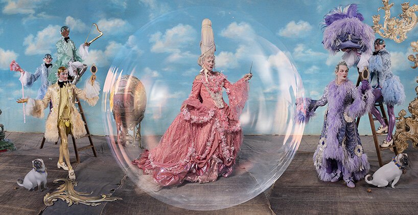 Paul O'Grady and Julian Clary photographed by Tim Walker as the Glitter Queens, London, 2022, for the Fairyland exhibition