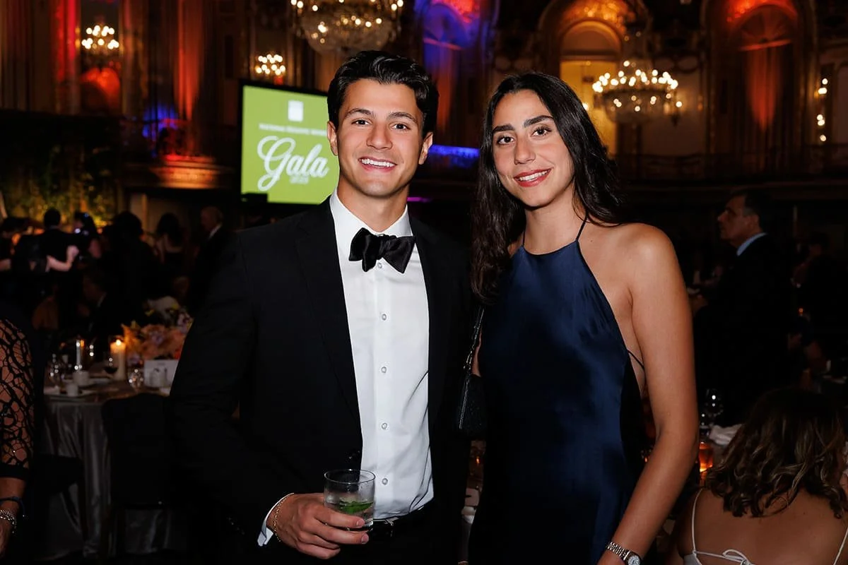 Attendees mingling at a corporate gala event in Chicago