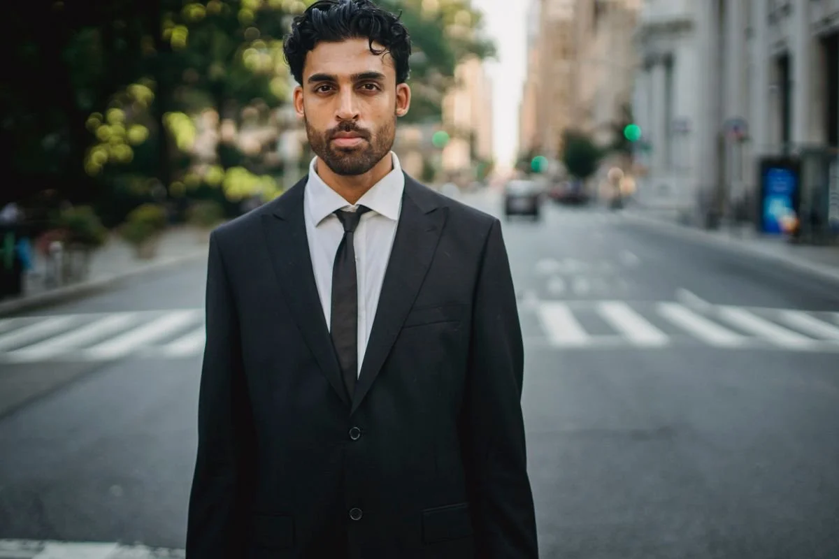 Senior guy portrait session at an urban Los Angeles location