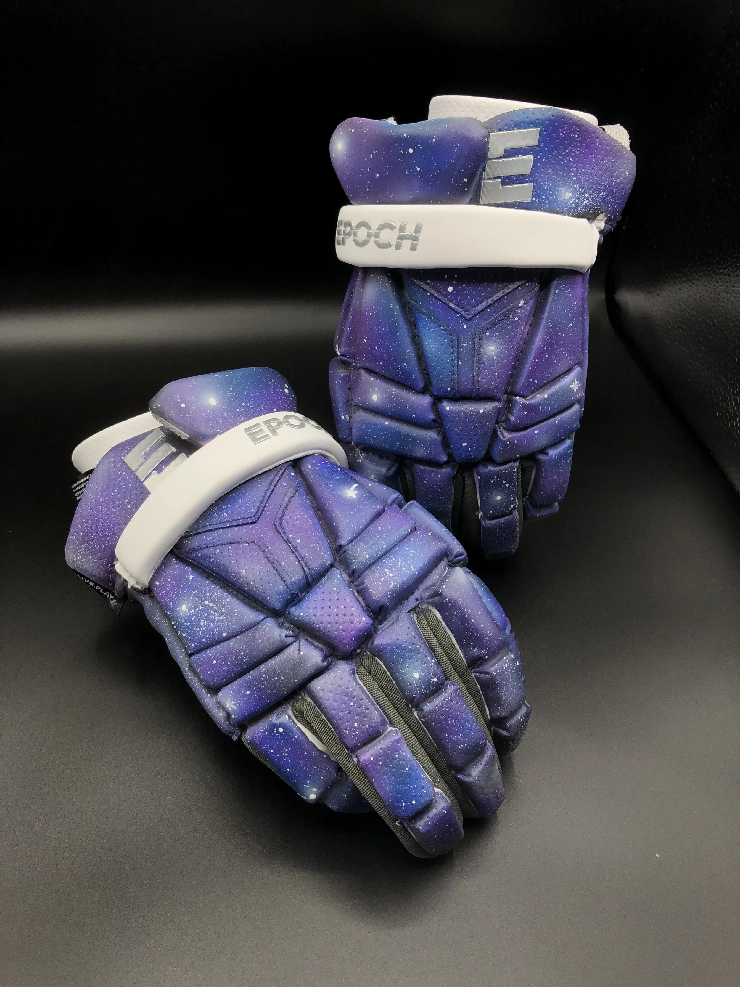 Custom Painted Galaxy Gloves