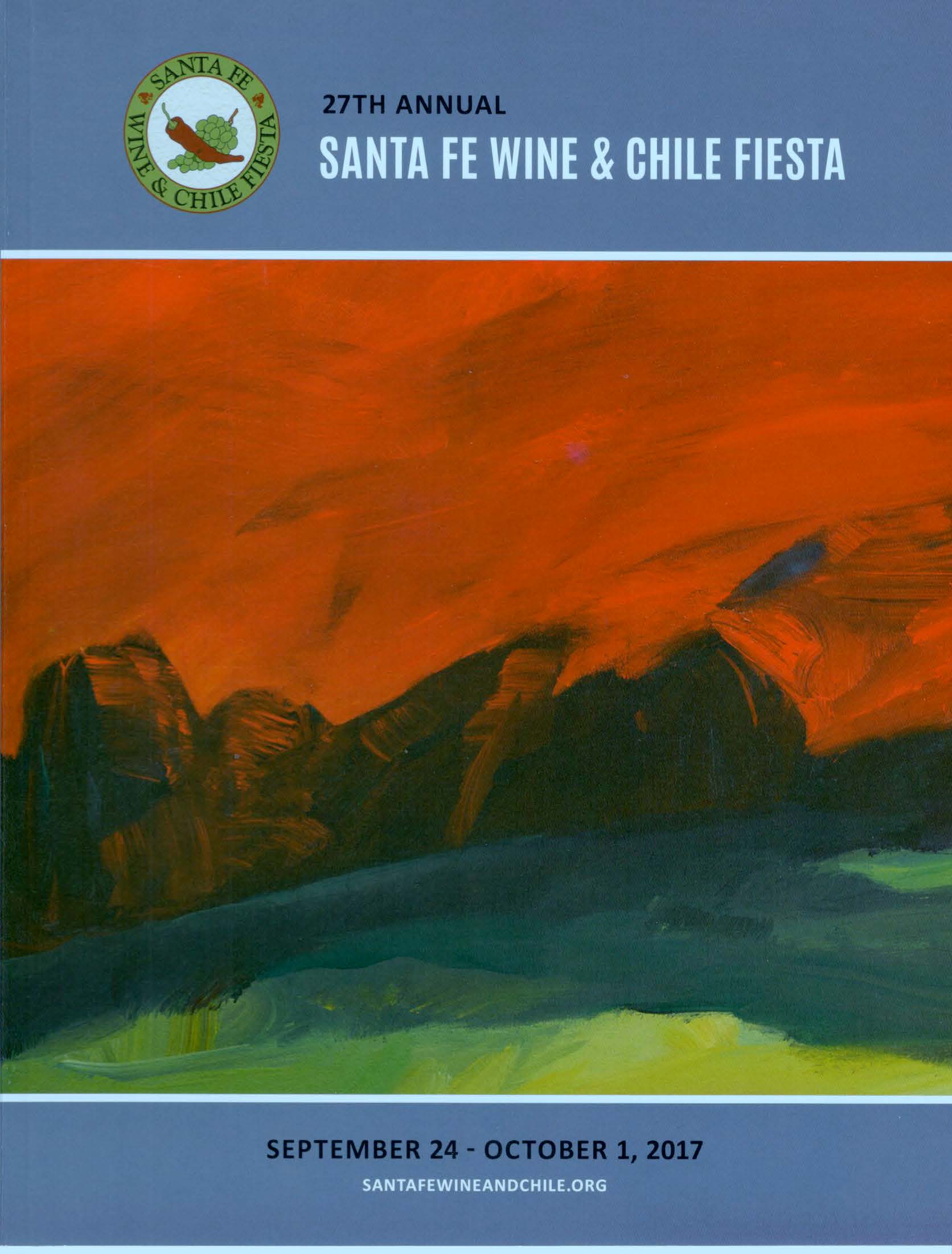 Wine and Chili Brochure, 2017 