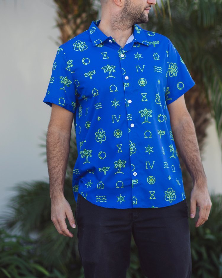 Sublimated Pattern Shirt | Lightweight Fabric