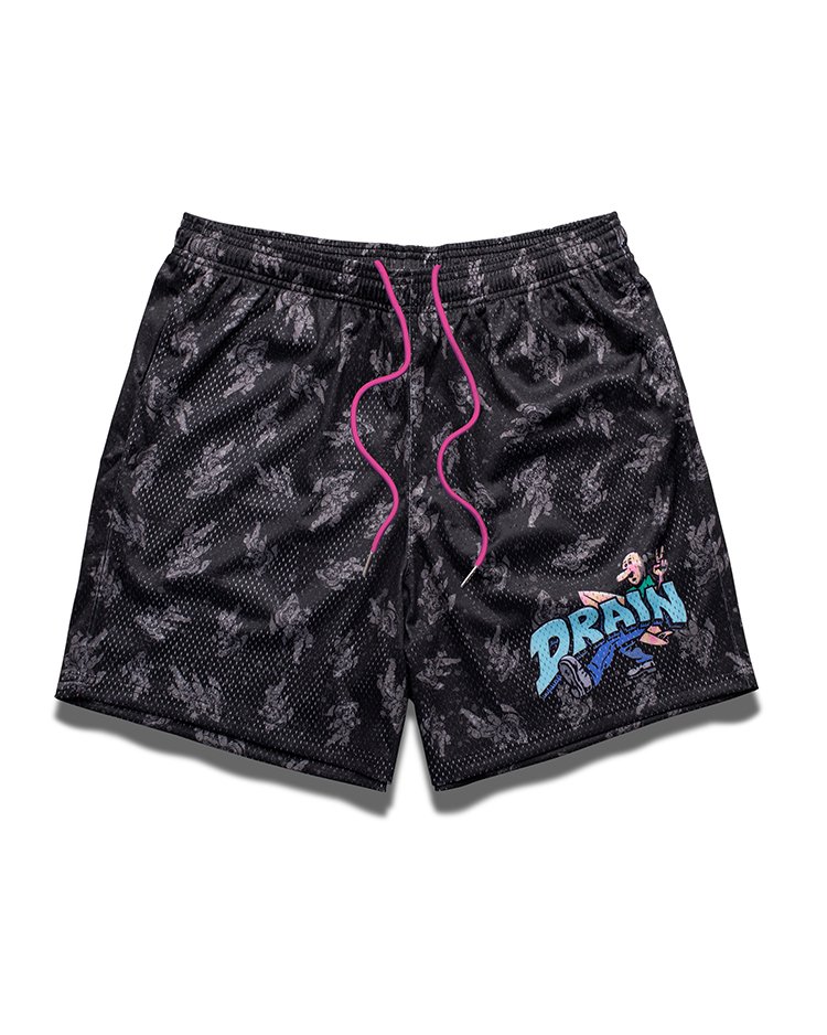Mesh Shorts | Sublimated Design | 190g Weight Fabric | Drain