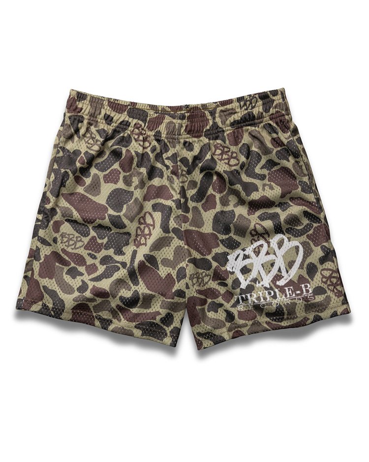 Mesh Shorts | Sublimated Design | 190g Weight Fabric | Triple B 
