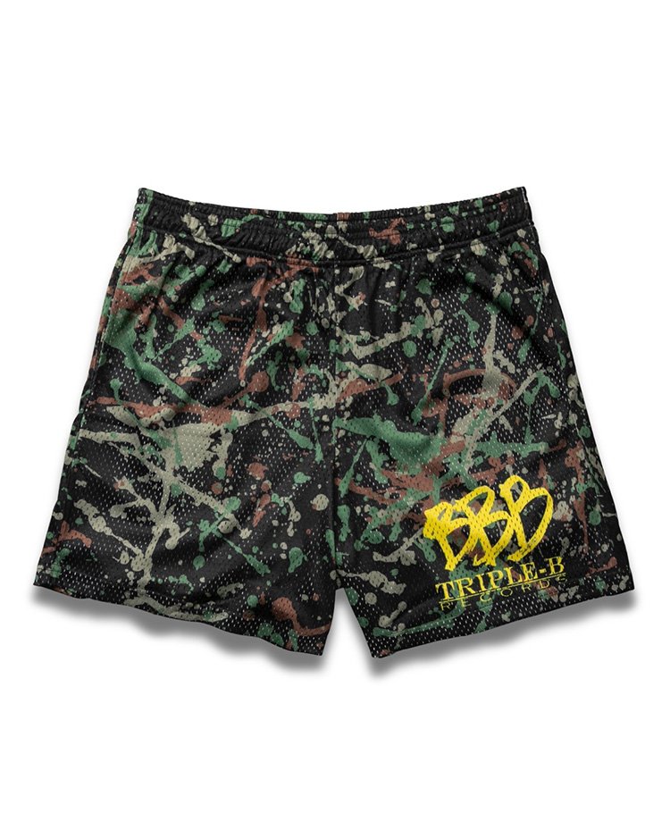 Mesh Shorts | Sublimated Design | 190g Weight Fabric | Triple B