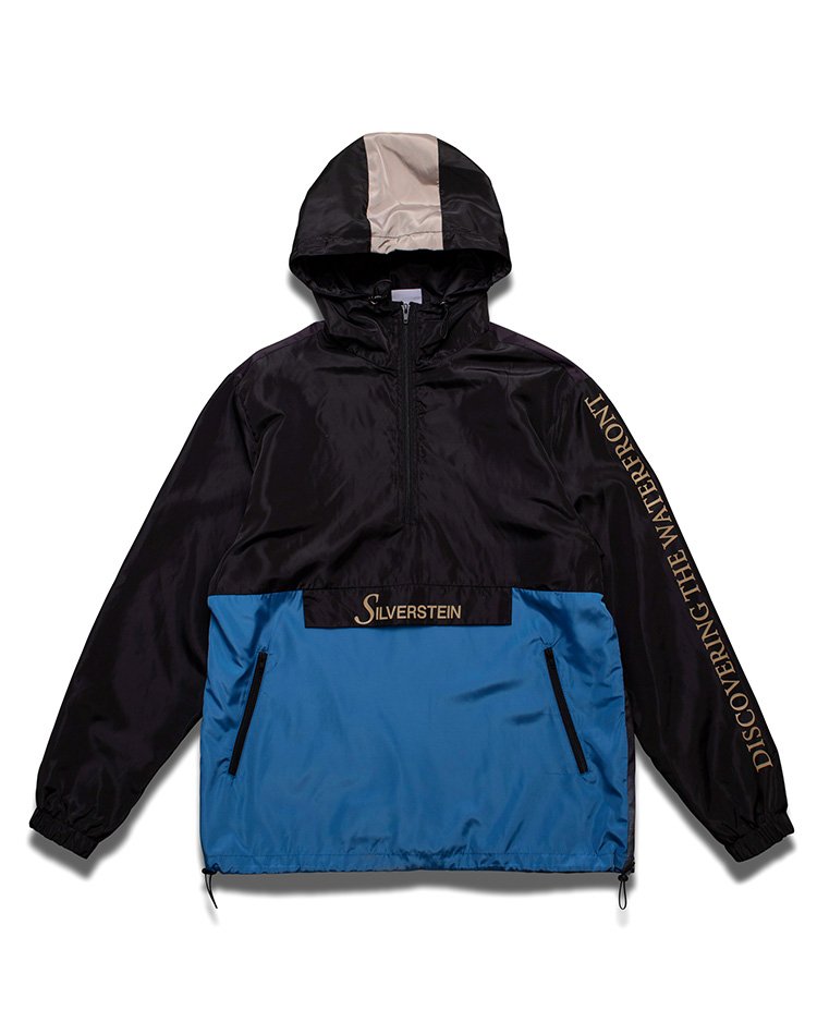 Windbreaker Jacket | Sublimated Design | Quarter Zip | Silverstein