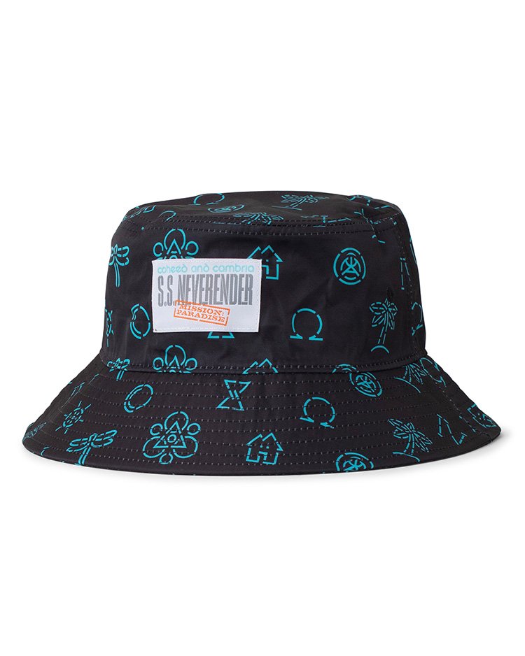 Bucket Hat | Sublimated Design | Woven Patch | Coheed & Cambria