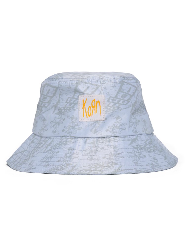 Bucket Hat | Sublimated Design | Woven Patch | Korn
