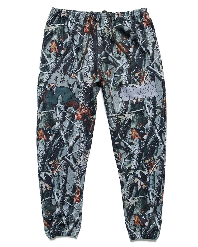 Mesh Joggers | Sublimated Design | 300g Weight Fabric | Sunami