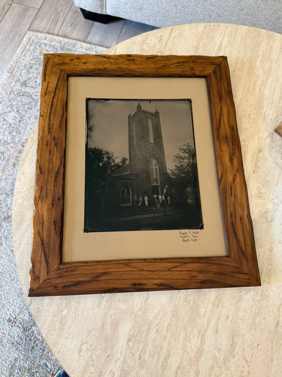How to Frame and Display a Tintype