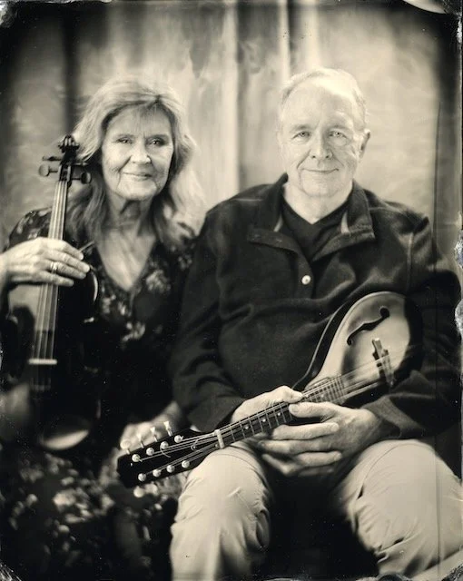 A couple get an anniversary with their instruments by Blake Wylie near Nashville.