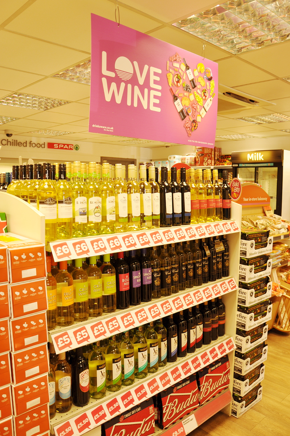 Love Wine in Spar at Abbey Way Services - Kazz Hollick.JPG