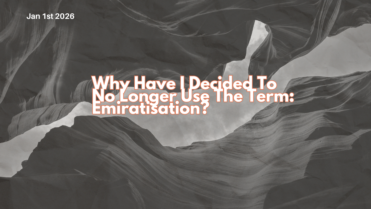 Why I’m No Longer Using the Term 'Emiratisation'
