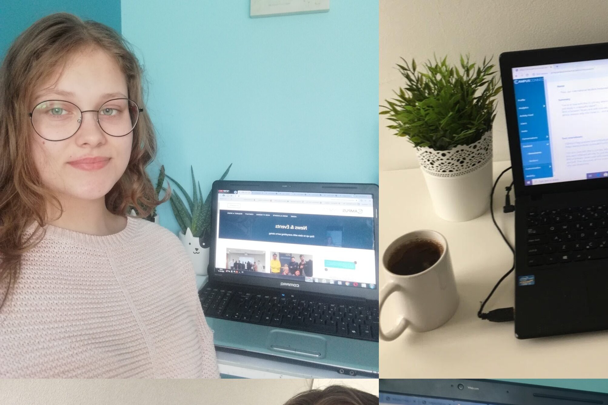 Meet Greta and Wiktoria, two local students who have embraced a remote internship with CampusConnect