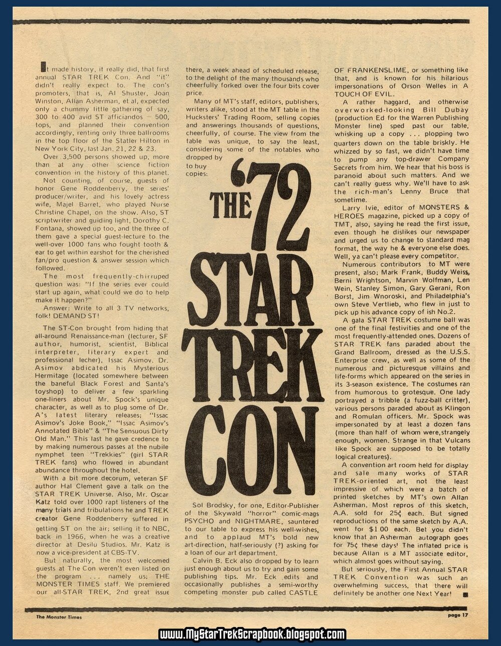 Read the article on the MyStarTrekScrapbook blog