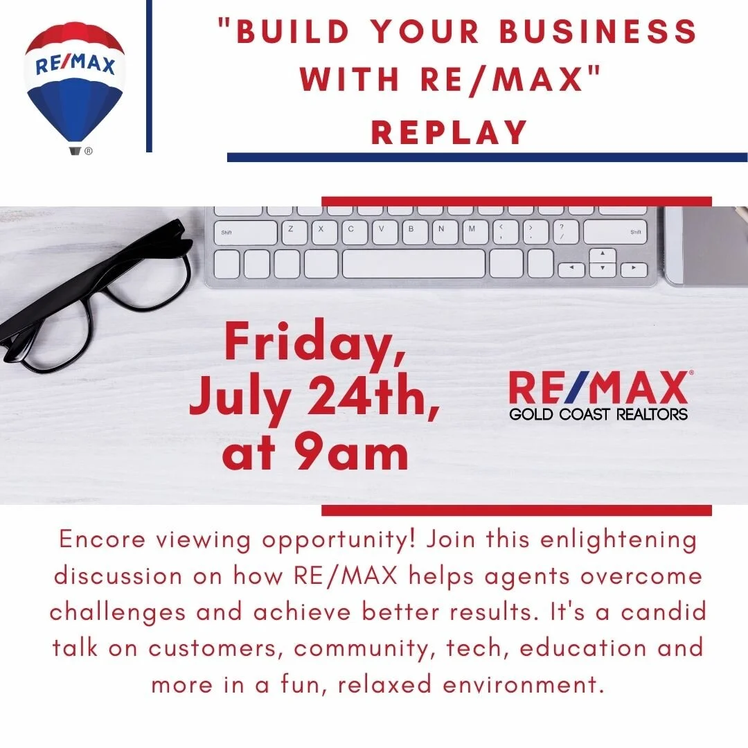 "Build Your Business with RE/MAX" replay