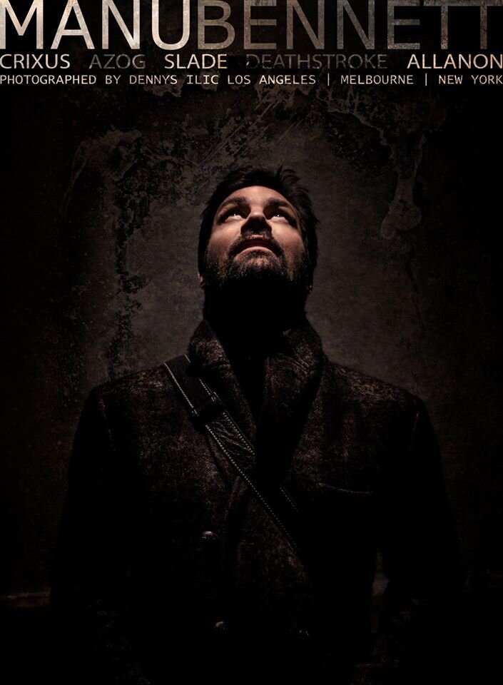 Manu Bennett | Men of Science Fiction by Dennys Ilic