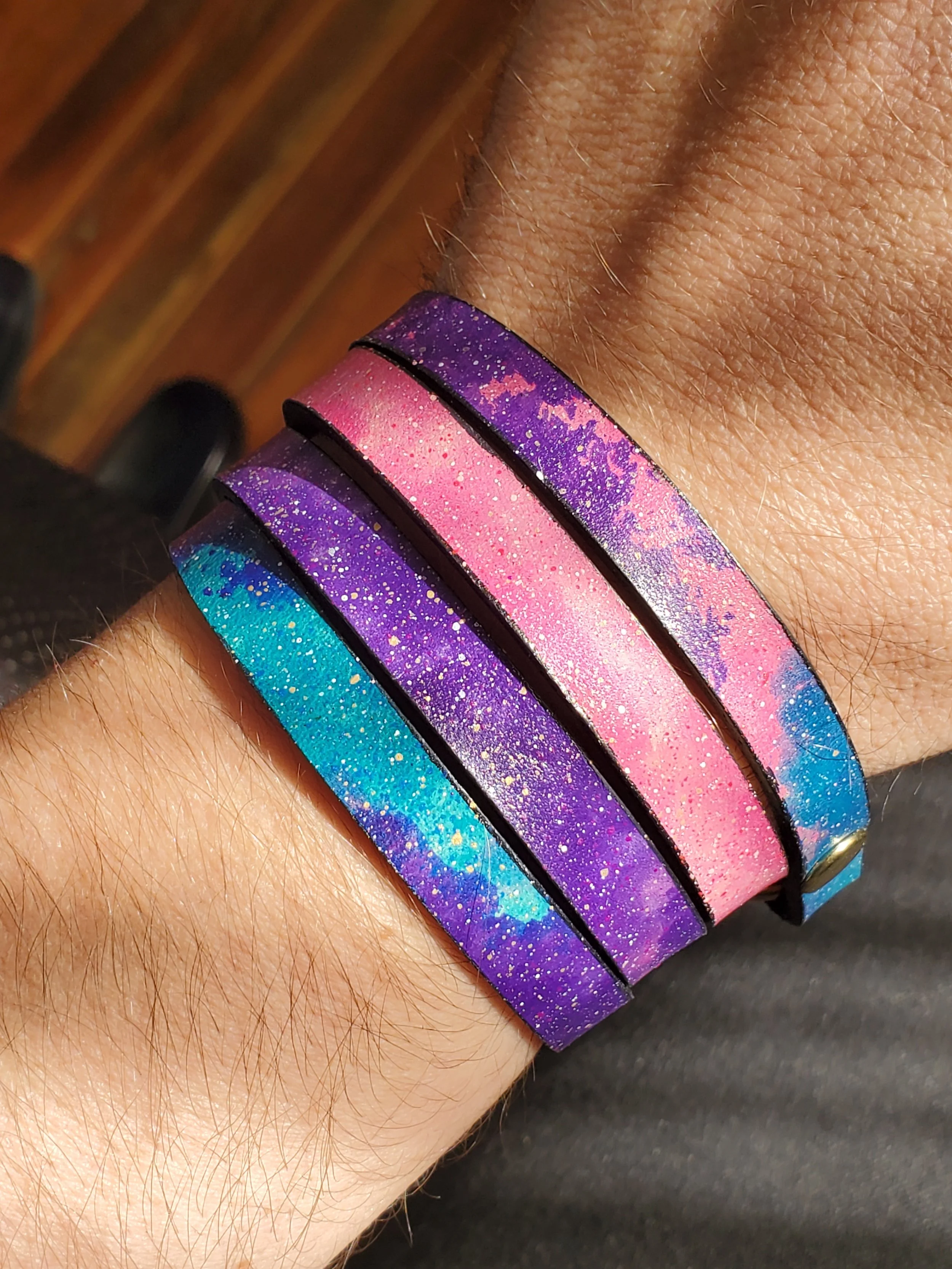 The Professional - Convertible Leather/Chain Bracelet thumbnail