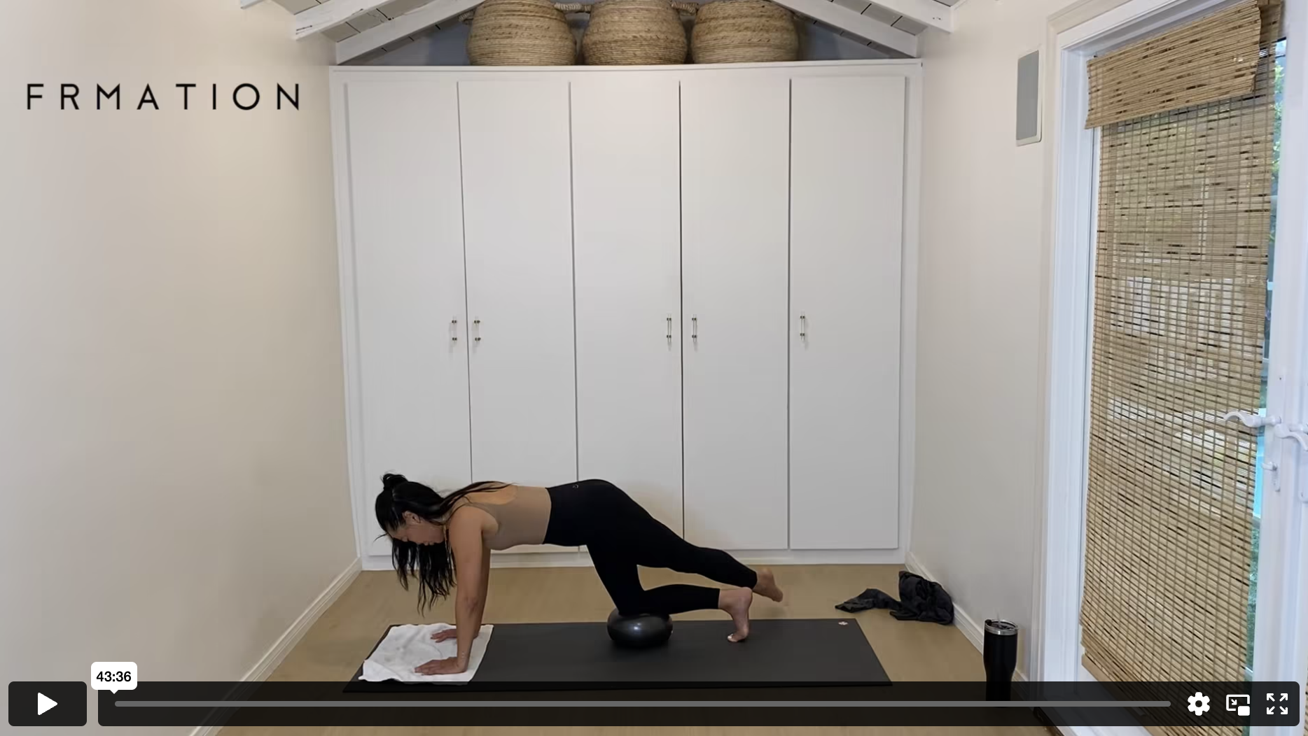 45 min FRMATION Signature Mat with Justine