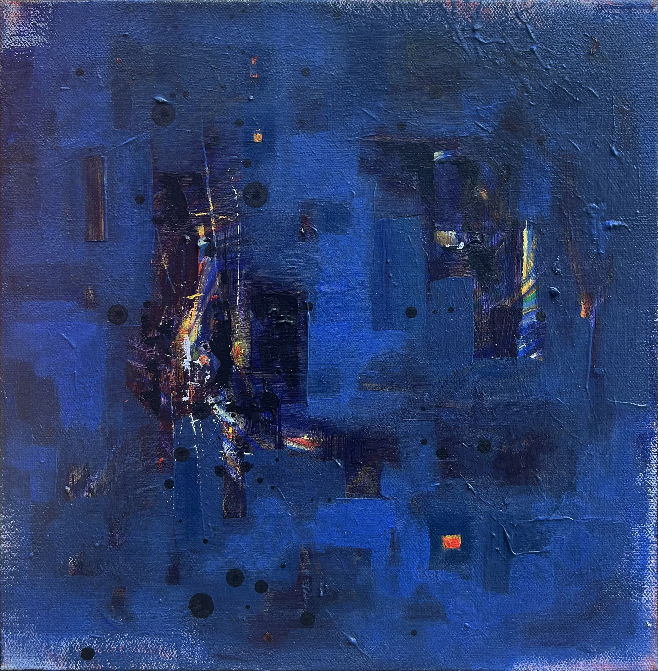   GOTHAM   12” x 12” • 30 cm x 30 cm  Acrylic on Canvas   