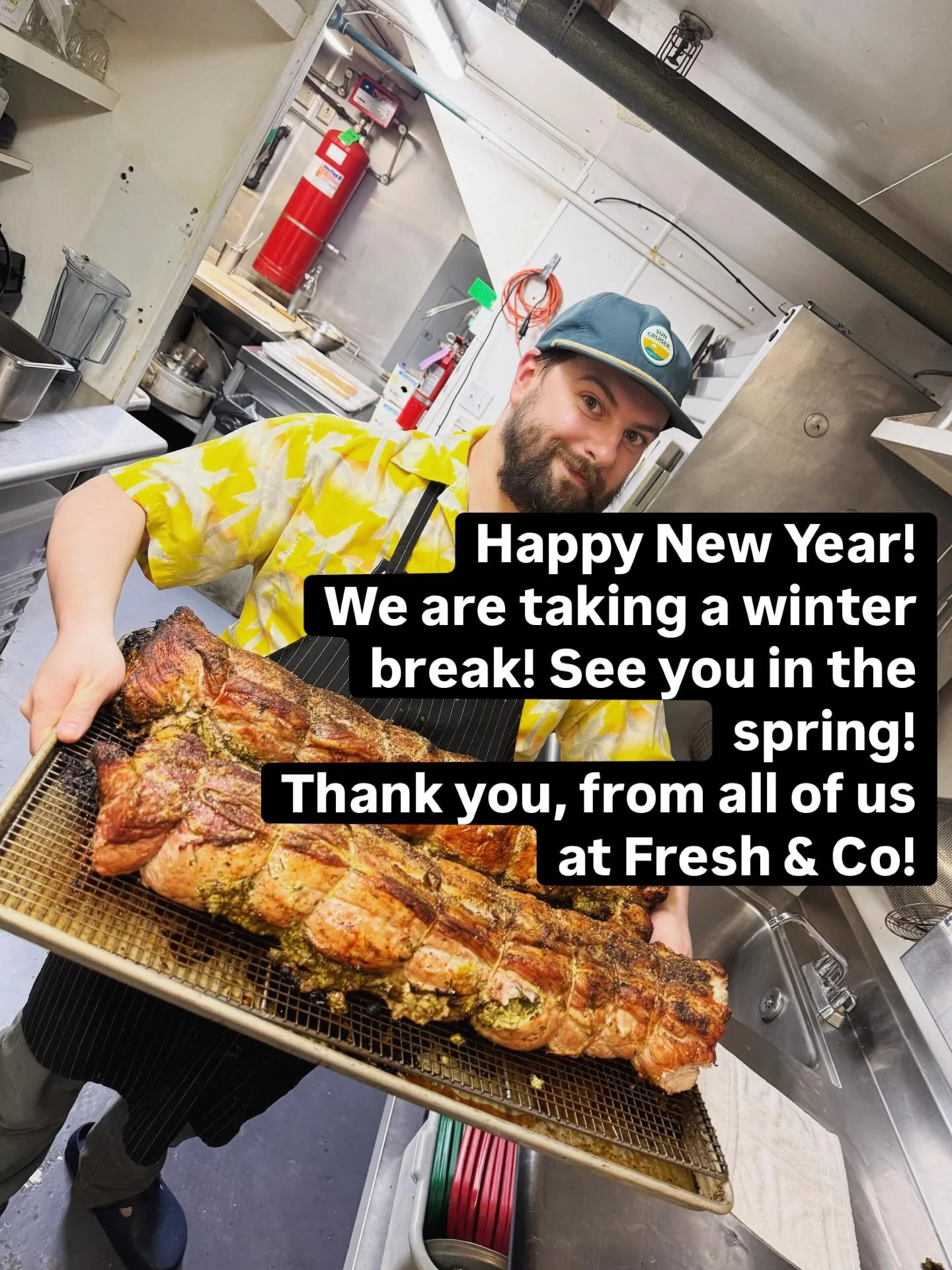Thank you for another good year! We are taking a quick break!
@13oakrockland will be open through the winter! Happy New Year and looking forward to seeing you all soon!
#freshcamden 
#camdenmaine 
#happynewyear 
#grateful