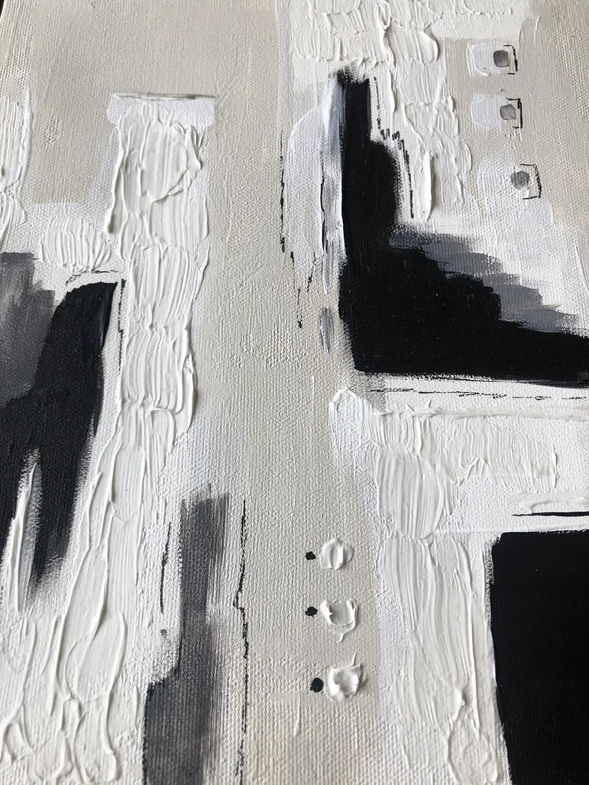 Ivory Black, Set of Three