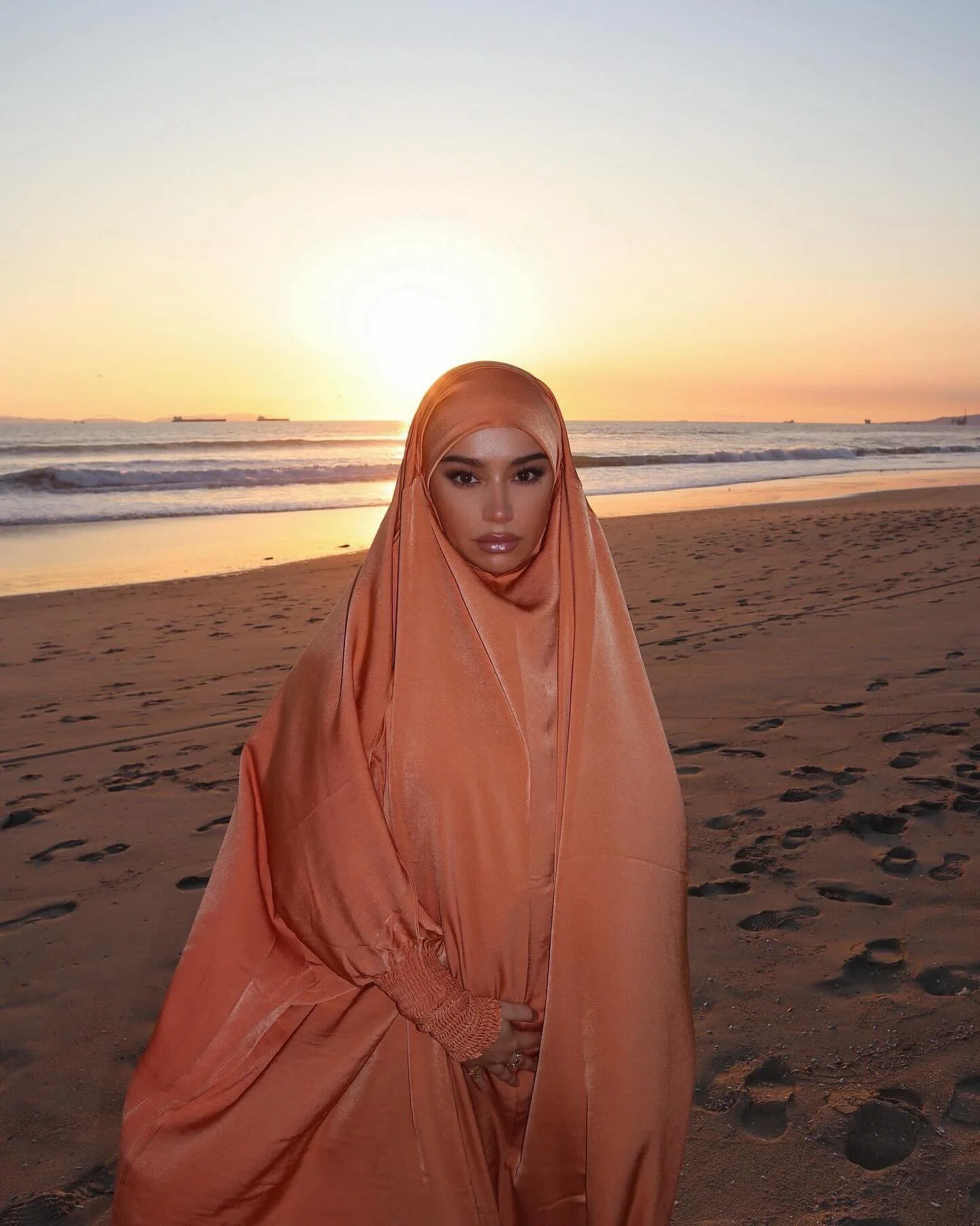 Sania Velvet Satin Jilbab